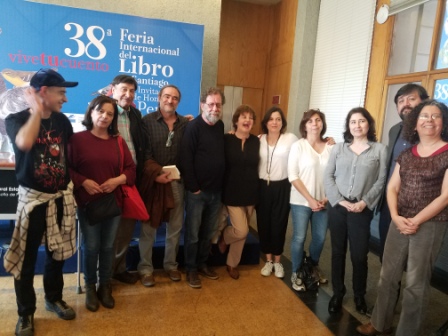 El taller en la Feria Internacional del Libro de Santiago